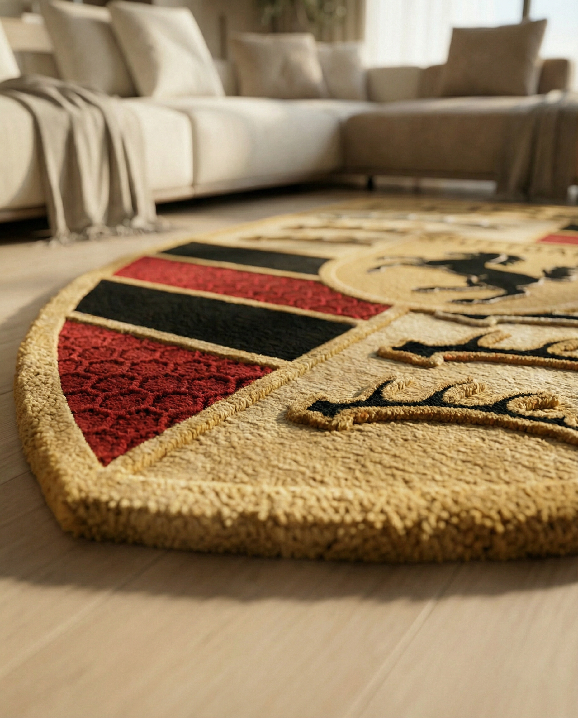 HANDMADE PORSCHE CARPET