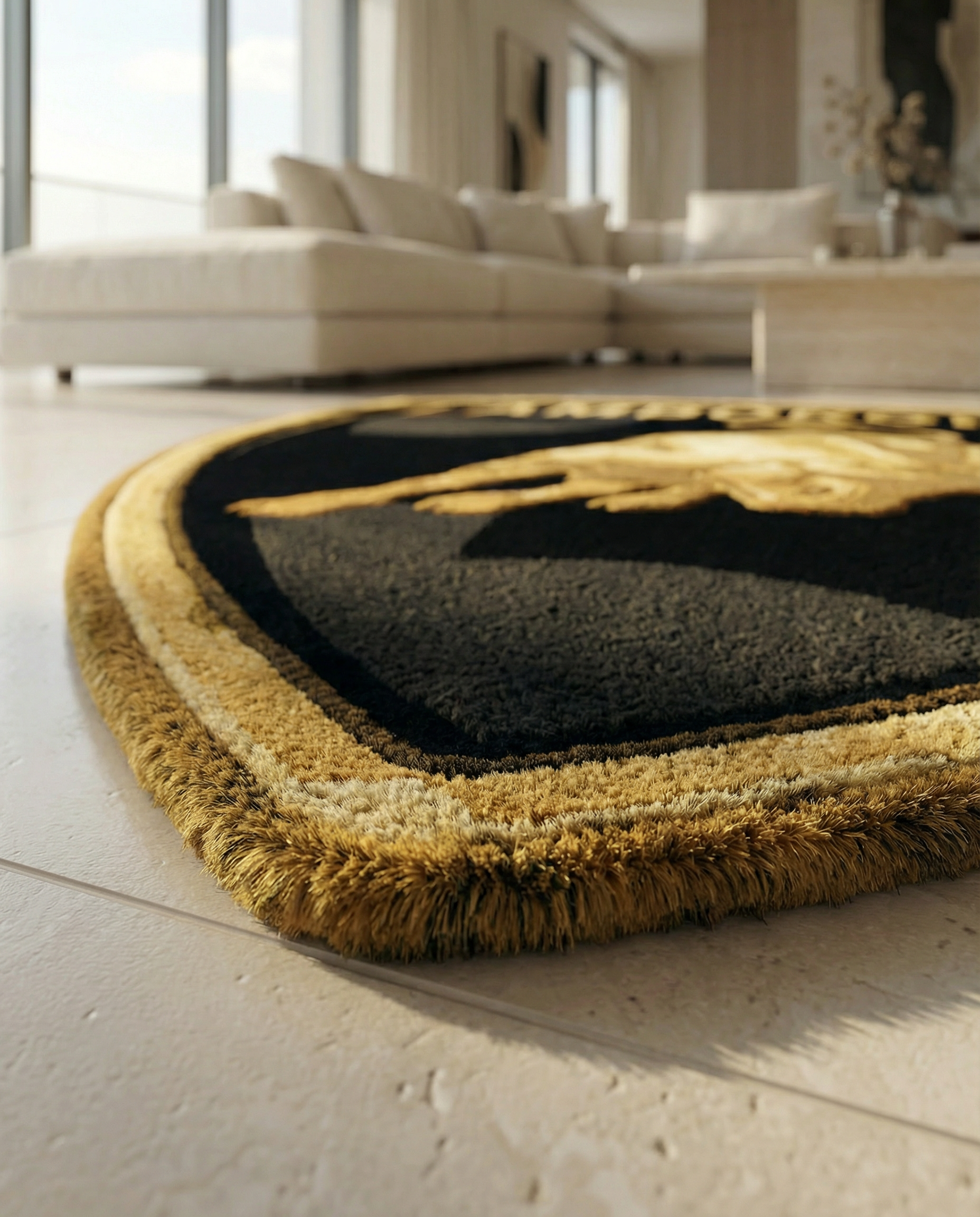 HANDMADE LAMBORGHINI CARPET
