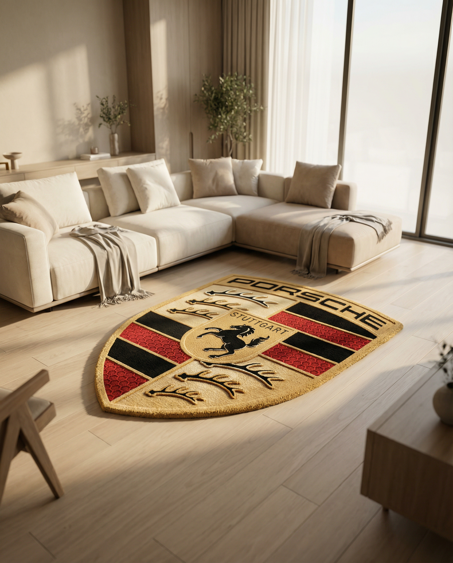 HANDMADE PORSCHE CARPET