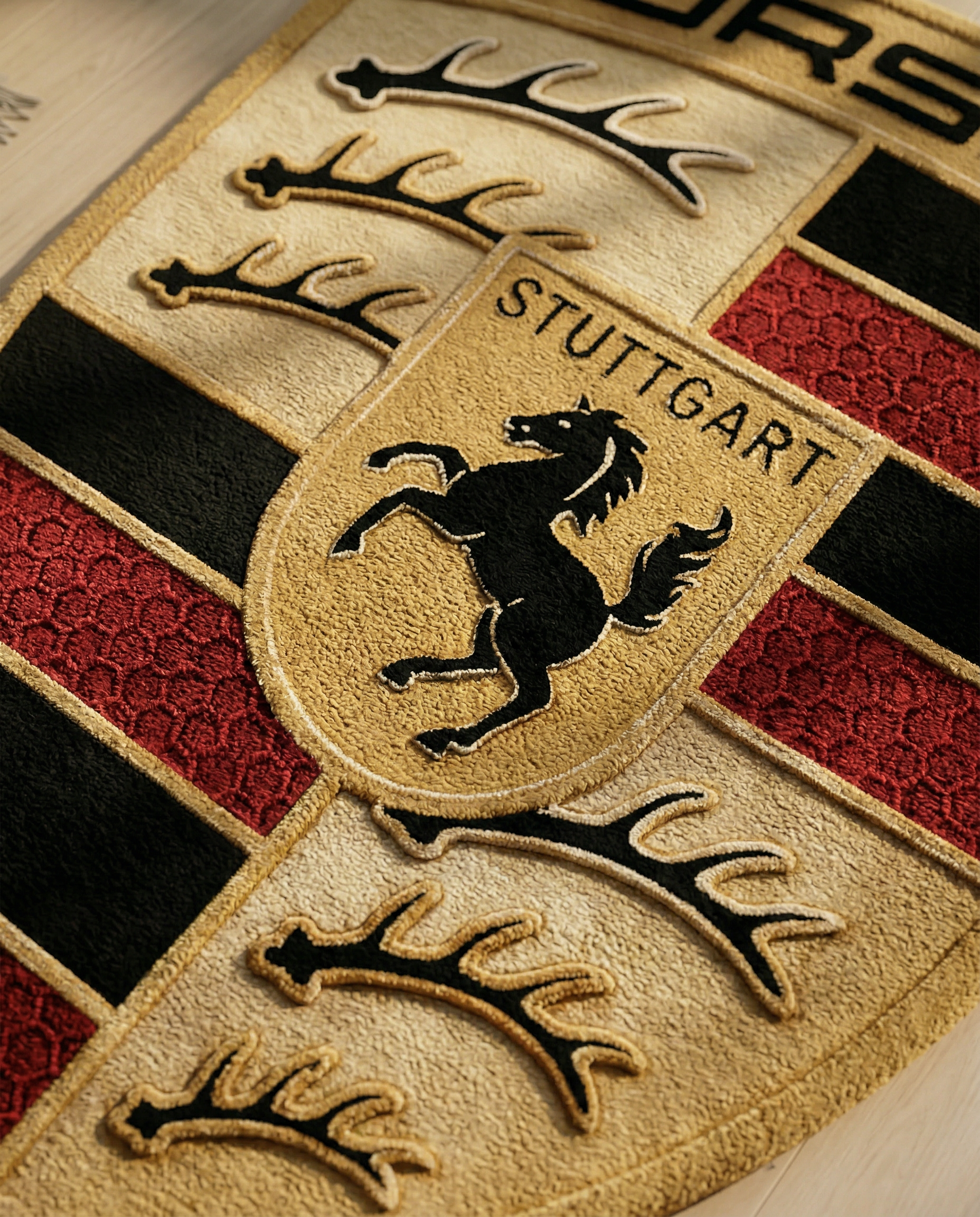 HANDMADE PORSCHE CARPET