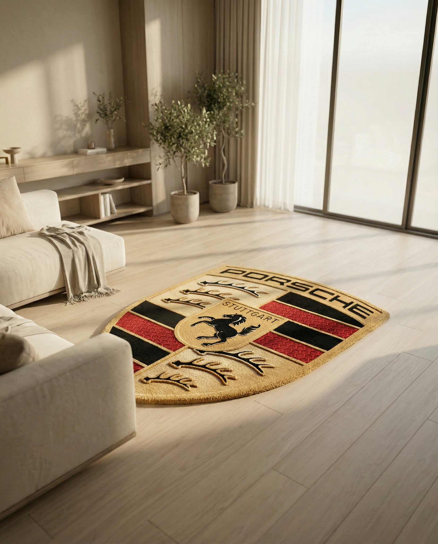 HANDMADE PORSCHE CARPET